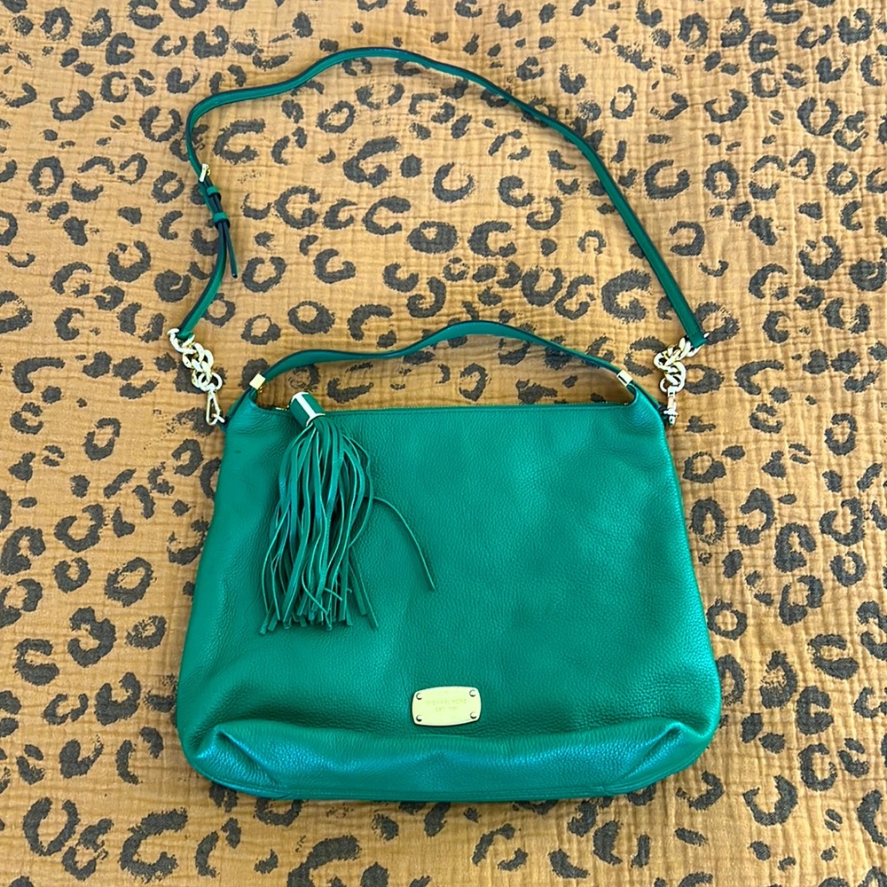 MK Green Handbag - Picture 1 of 9